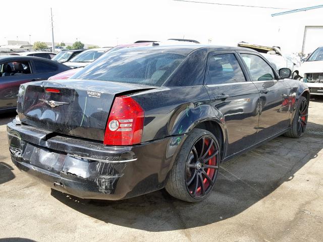 2C3LA53G68H225423 - 2008 CHRYSLER 300 TOURIN BLACK photo 4