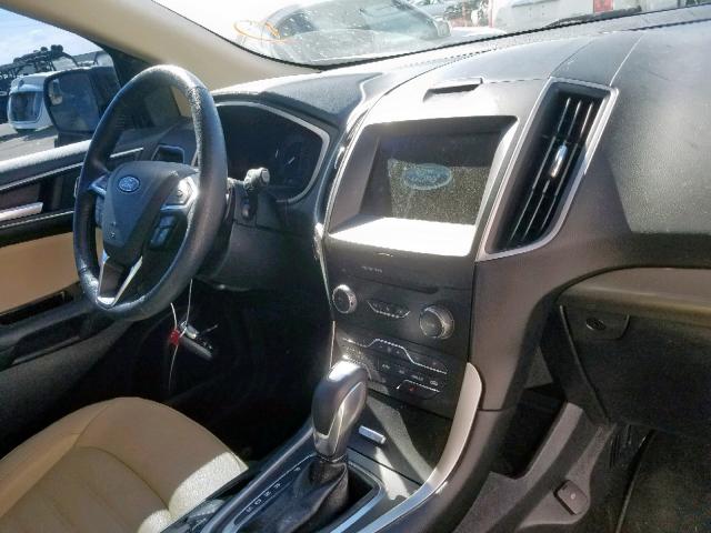 2FMPK4J8XJBB89823 - 2018 FORD EDGE SEL GRAY photo 9