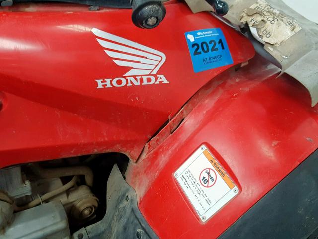 478TE28083A027744 - 2003 HONDA TRX650 FA RED photo 15