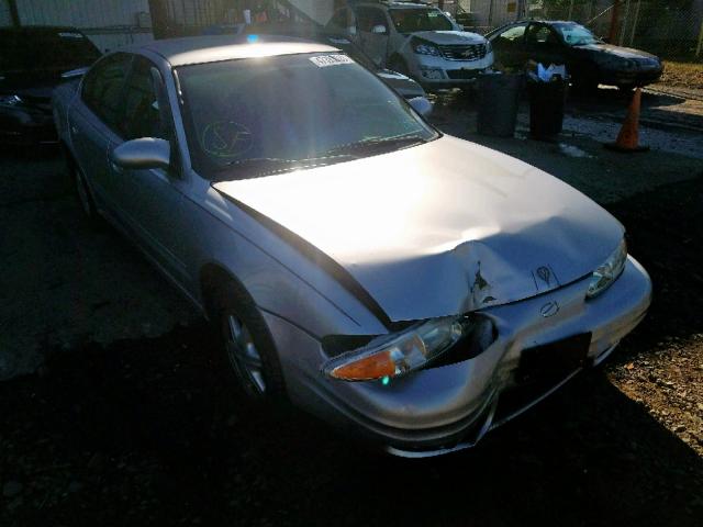 1G3NL52EX2C184433 - 2002 OLDSMOBILE ALERO GL SILVER photo 1