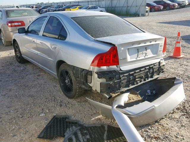 YV1RS592592721235 - 2009 VOLVO S60 2.5T SILVER photo 3