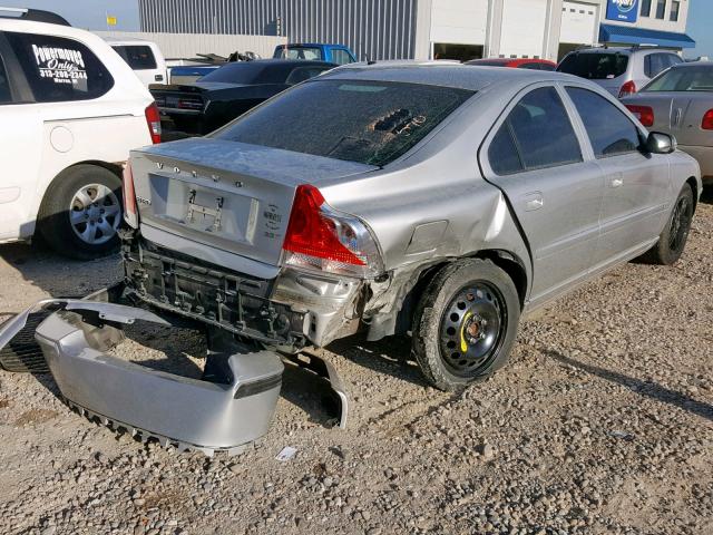 YV1RS592592721235 - 2009 VOLVO S60 2.5T SILVER photo 4