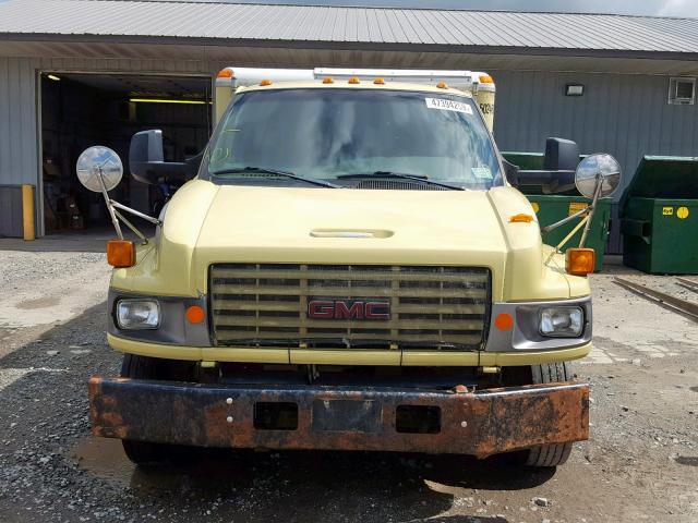 1GDJ5C1G09F410421 - 2009 GMC C5500 C5C0 YELLOW photo 9