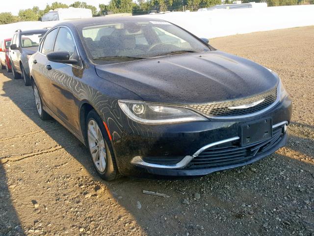 1C3CCCAB3GN150420 - 2016 CHRYSLER 200 LIMITE BLACK photo 1