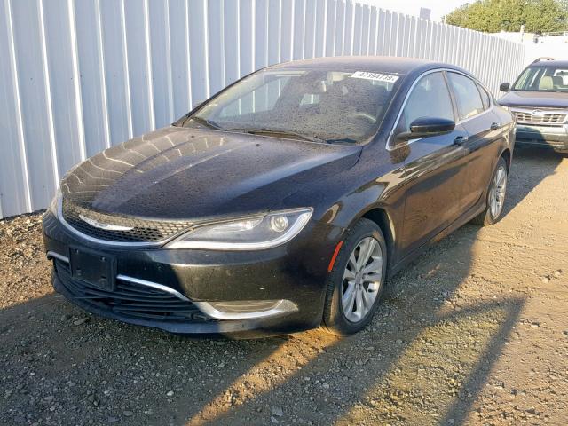 1C3CCCAB3GN150420 - 2016 CHRYSLER 200 LIMITE BLACK photo 2