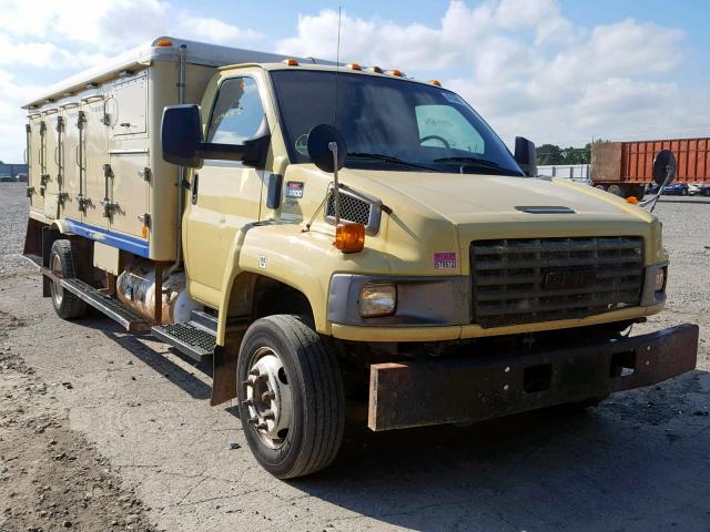 1GDJ5C1G98F904114 - 2008 GMC C5500 C5C0 YELLOW photo 1