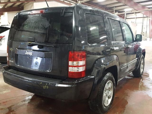 1J4PN2GK9AW160941 - 2010 JEEP LIBERTY SP 黑色 照片 4