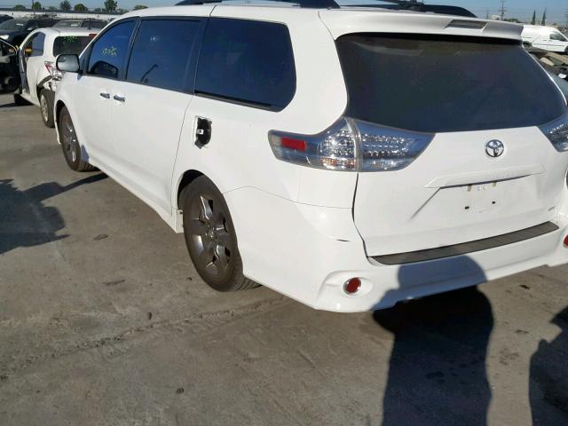 5TDXK3DC9FS628269 - 2015 TOYOTA SIENNA SPO WHITE photo 3