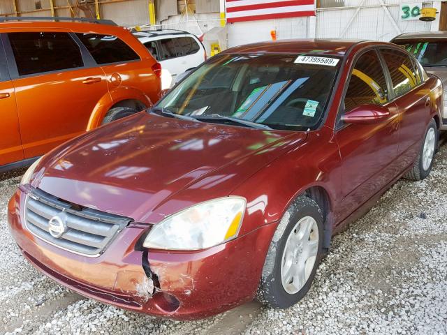 1N4AL11E42C213844 - 2002 NISSAN ALTIMA BAS RED photo 2