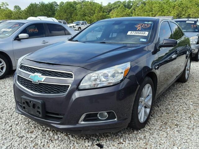 1G11E5SAXDF335612 - 2013 CHEVROLET MALIBU 2LT GRAY photo 2