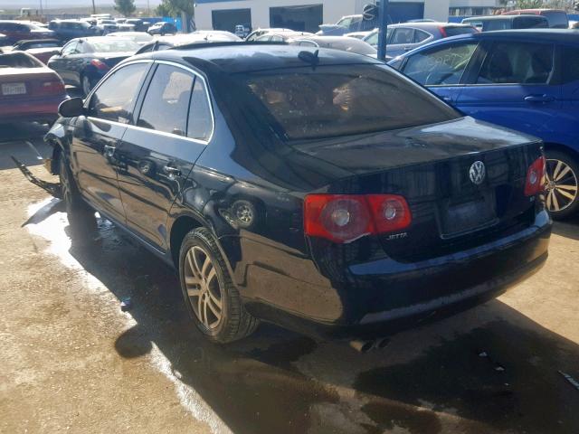 3VWDG71K96M671031 - 2006 VOLKSWAGEN JETTA 2.5 BLACK photo 3