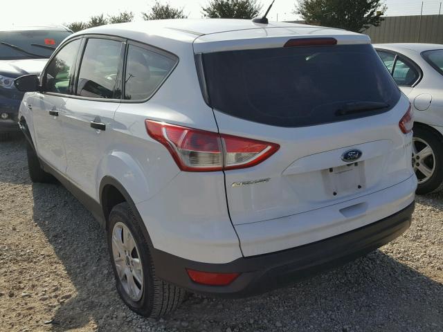 1FMCU0F72EUB61340 - 2014 FORD ESCAPE S WHITE photo 3