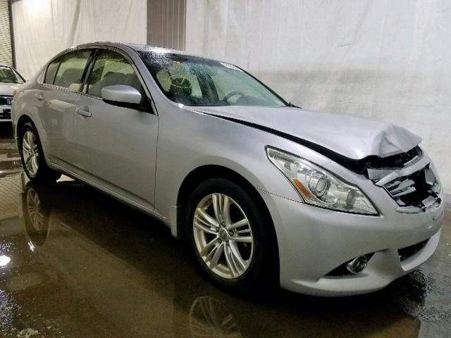 JN1CV6AR5BM356926 - 2011 INFINITI G37 SILVER photo 1