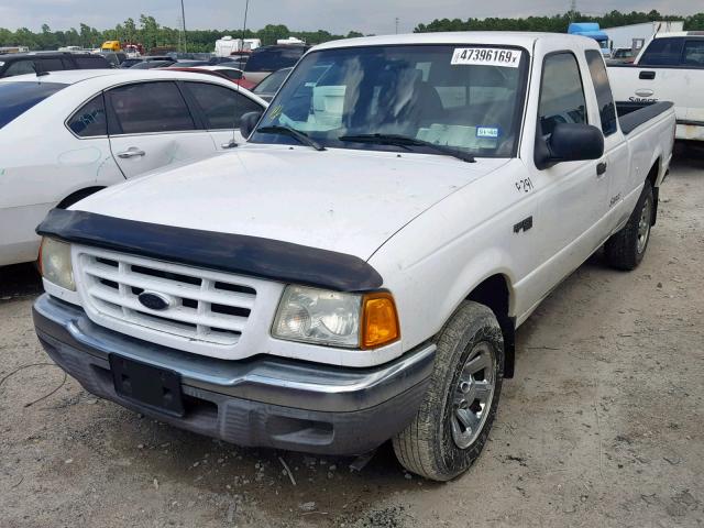 1FTYR44E42PA55471 - 2002 FORD RANGER SUP WHITE photo 2