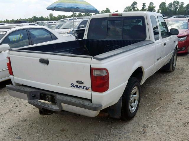 1FTYR44E42PA55471 - 2002 FORD RANGER SUP WHITE photo 4