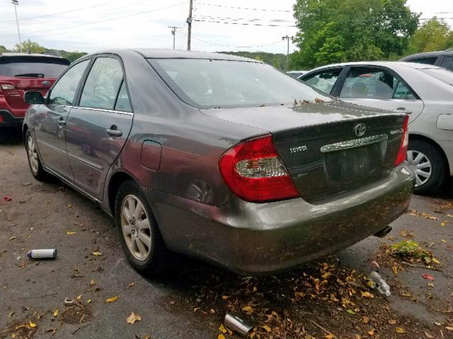 4T1BF32K94U583556 - 2004 TOYOTA CAMRY LE GRAY photo 3