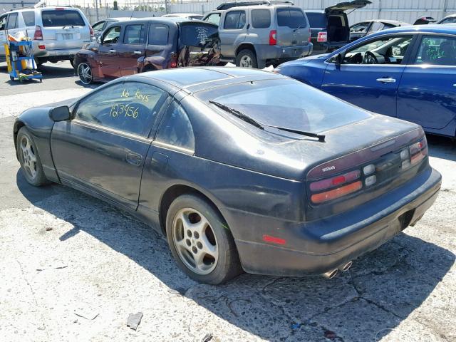 JN1RZ24A1LX012426 - 1990 NISSAN 300ZX BLACK photo 3