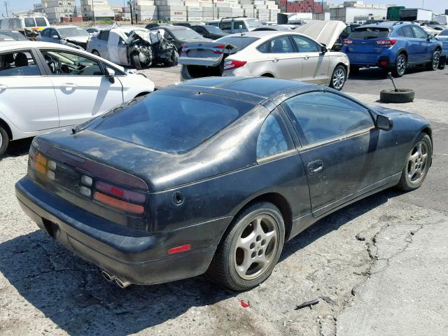 JN1RZ24A1LX012426 - 1990 NISSAN 300ZX BLACK photo 4