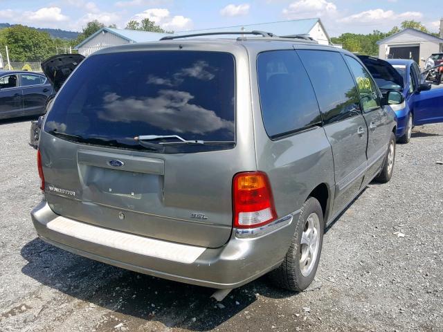 2FMDA56442BB85107 - 2002 FORD WINDSTAR S GOLD photo 4