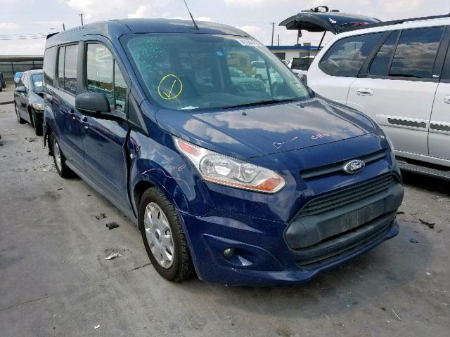 NM0GE9F76E1134924 - 2014 FORD TRANSIT CO BLUE photo 1