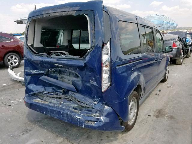 NM0GE9F76E1134924 - 2014 FORD TRANSIT CO BLUE photo 4