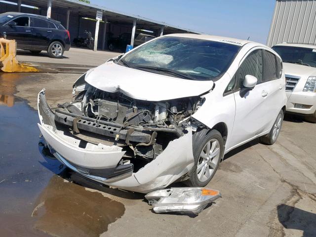 3N1CE2CP8GL407308 - 2016 NISSAN VERSA NOTE WHITE photo 2