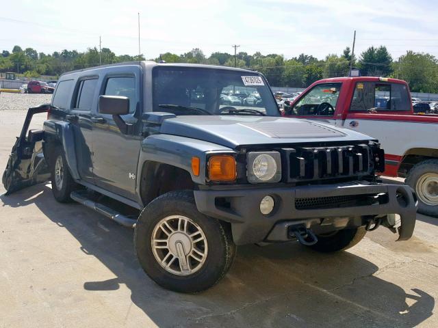 5GTDN136168332654 - 2006 HUMMER H3 BLUE photo 1