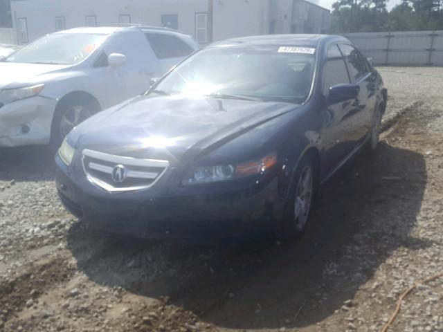 19UUA66215A072256 - 2005 ACURA TL BLUE photo 2