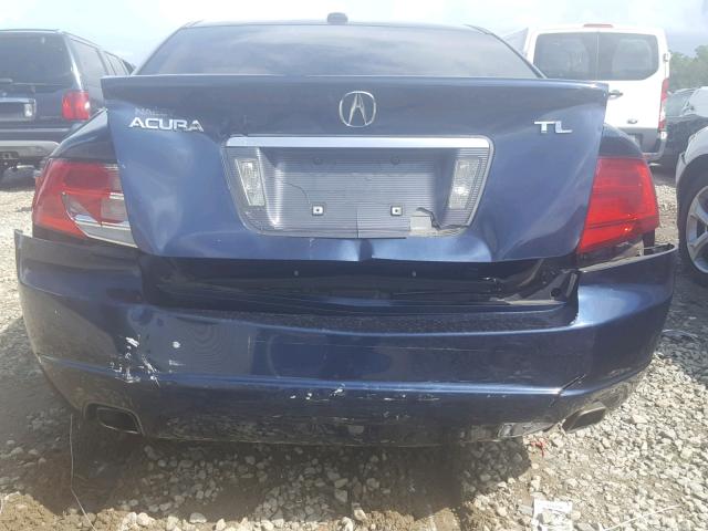 19UUA66215A072256 - 2005 ACURA TL BLUE photo 9