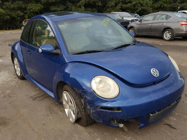 3VWRW31CX7M500848 - 2007 VOLKSWAGEN NEW BEETLE Blau Foto 1
