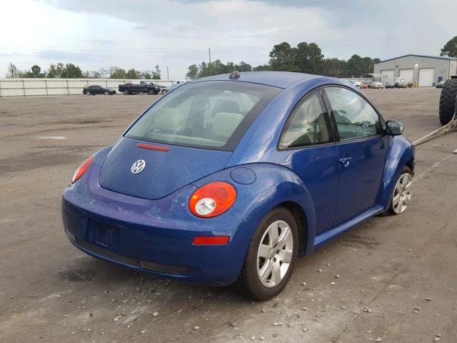 3VWRW31CX7M500848 - 2007 VOLKSWAGEN NEW BEETLE Blau Foto 4