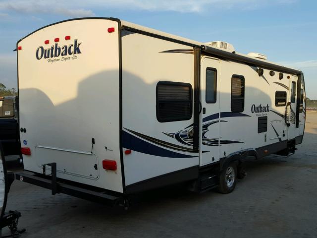 4YDT26025EB451557 - 2014 KEYSTONE OUTBACK WHITE photo 4