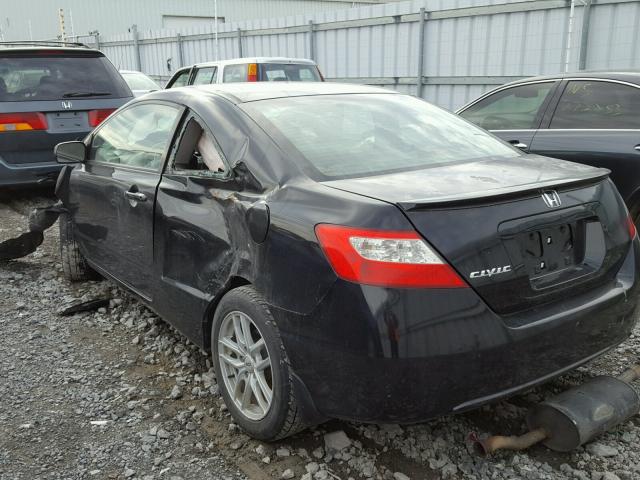 2HGFG1B01AH004761 - 2010 HONDA CIVIC EXL BLACK photo 3