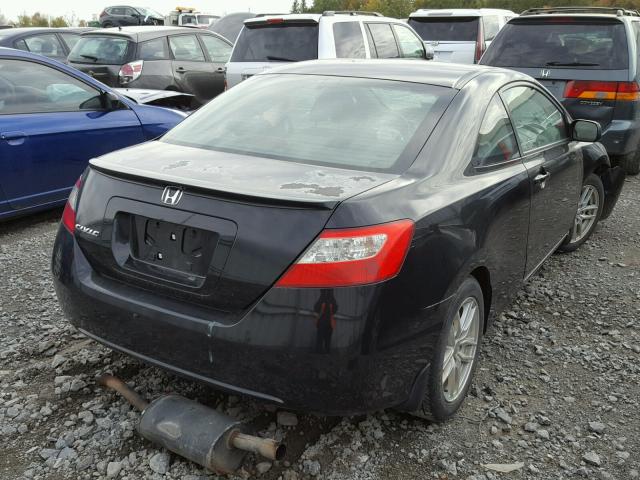 2HGFG1B01AH004761 - 2010 HONDA CIVIC EXL BLACK photo 4