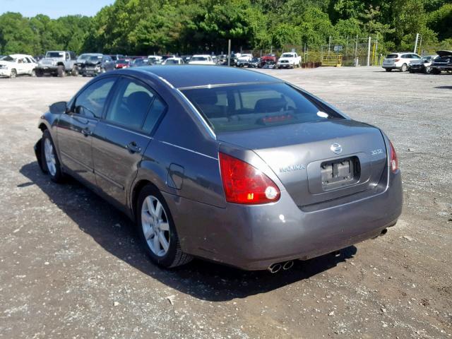 1N4BA41E74C922654 - 2004 NISSAN MAXIMA SE CHARCOAL photo 3