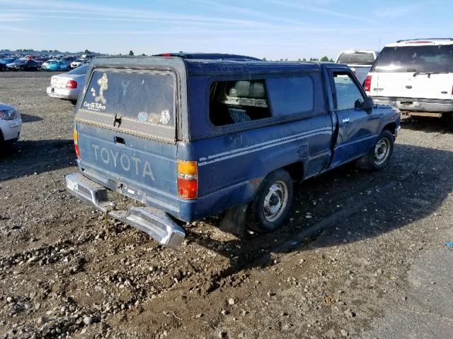 JT4RN50R8J5165366 - 1988 TOYOTA PICKUP 1/2 GRAY photo 4