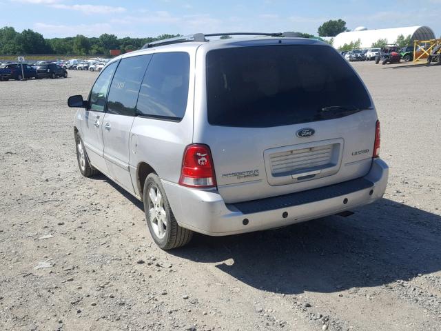 2FMDA58296BA11678 - 2006 FORD FREESTAR L SILVER photo 3