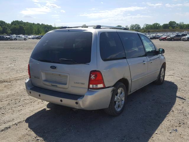 2FMDA58296BA11678 - 2006 FORD FREESTAR L SILVER photo 4