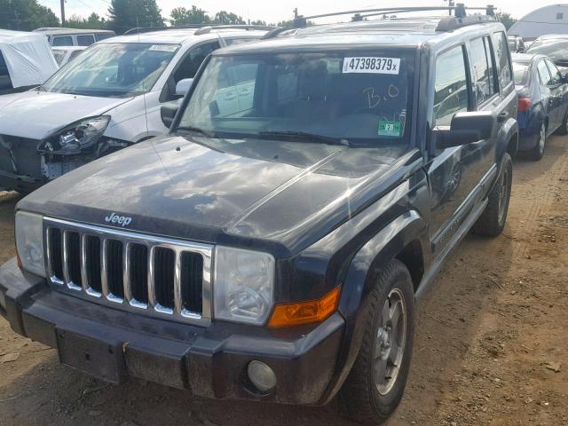 1J8HG48K16C206942 - 2006 JEEP COMMANDER 黑色 照片 2