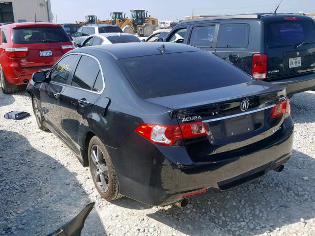 JH4CU2F82DC000529 - 2013 ACURA TSX SE BLACK photo 3