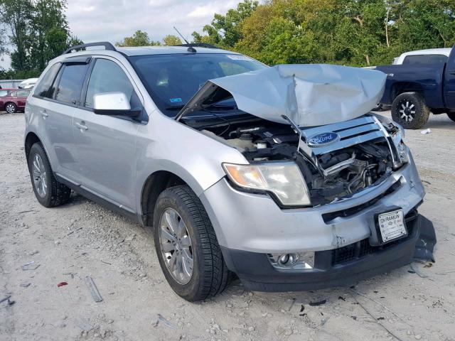 2FMDK4JC3ABA15891 - 2010 FORD EDGE SEL SILVER photo 1