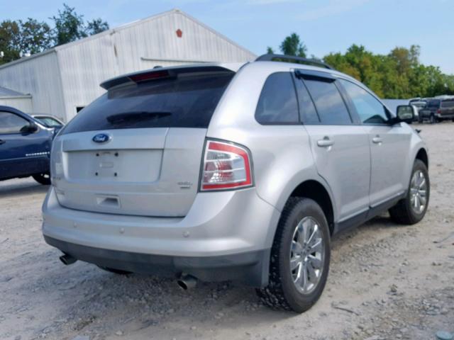 2FMDK4JC3ABA15891 - 2010 FORD EDGE SEL SILVER photo 4