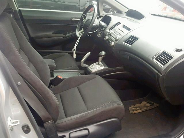 19XFA1F66BE044927 - 2011 HONDA CIVIC LX-S Gümüş foto 5