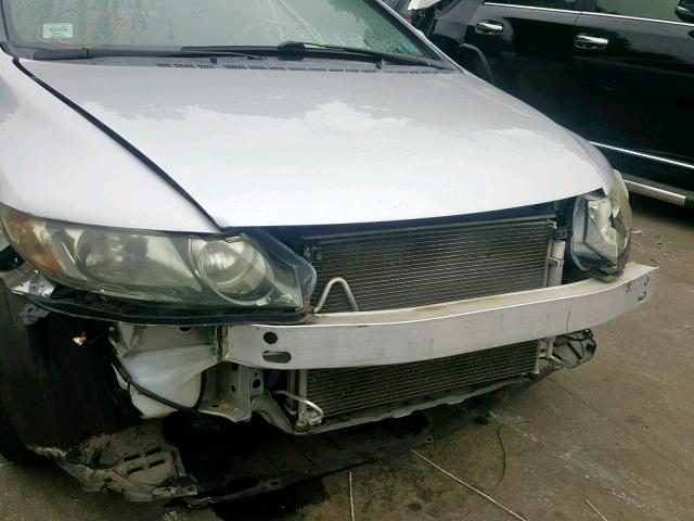 19XFA1F66BE044927 - 2011 HONDA CIVIC LX-S Gümüş foto 9