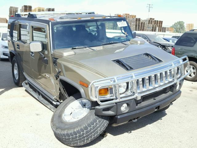 5GRGN23U05H133021 - 2005 HUMMER H2 GREEN photo 1