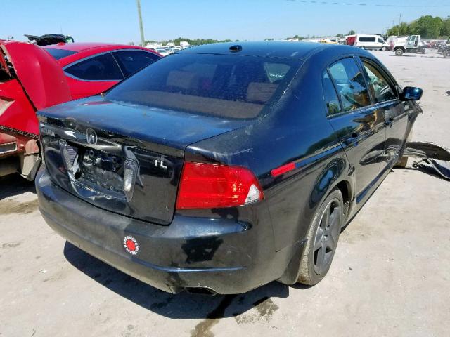 19UUA66296A056484 - 2006 ACURA 3.2TL BLACK photo 4