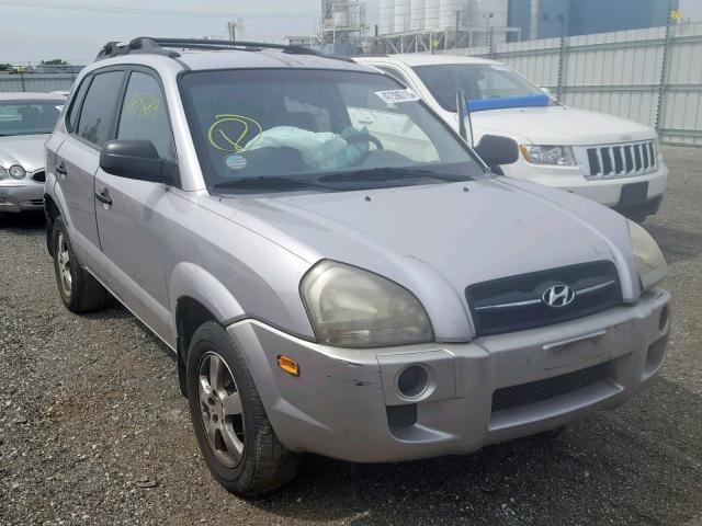 KM8JM12B46U250884 - 2006 HYUNDAI TUCSON GL SILVER photo 1