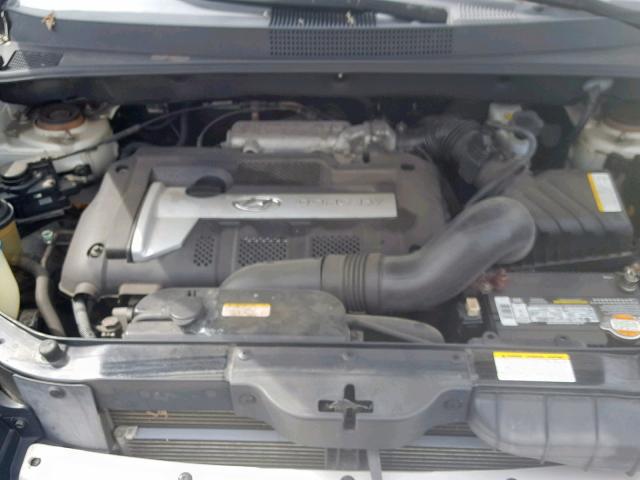 KM8JM12B46U250884 - 2006 HYUNDAI TUCSON GL SILVER photo 7