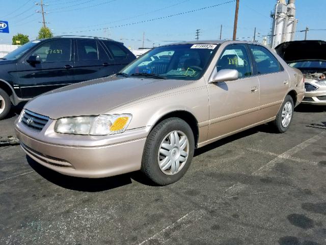 JT2BF22K4Y0288773 - 2000 TOYOTA CAMRY CE BEIGE photo 2