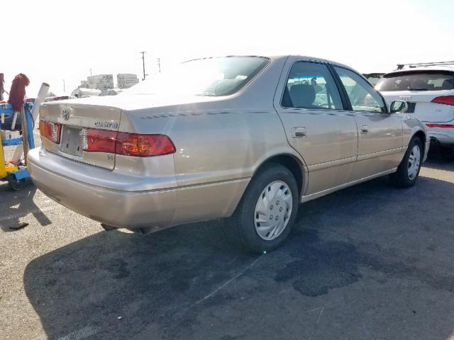 JT2BF22K4Y0288773 - 2000 TOYOTA CAMRY CE BEIGE photo 4